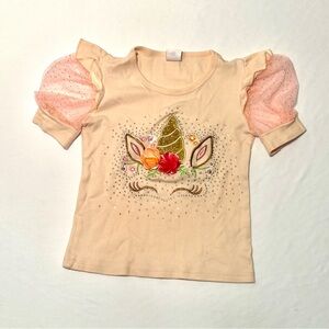 Girls Unicorn Shirt